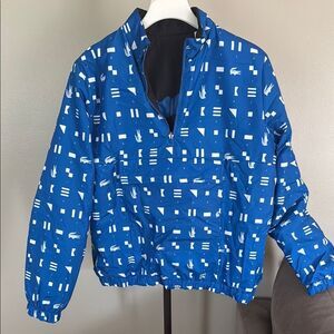 Lacoste Blue Patterned Jacket